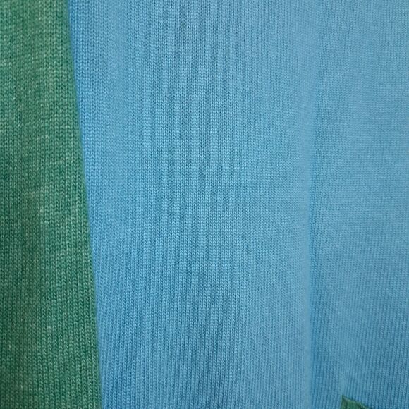 Sundance Women Sweater Cashmere And Wool Blend Size L Two Tone With Pockets - Picture 7 of 11